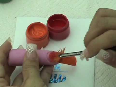 Mano alzada flor bicolor // Técnicas a mano alzada video 03 de 05 - YouTube