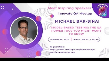 Innovate QA Meetup: Model-Based Testing: The QA Power Tool You Might Want to Know