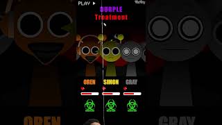 HP Bar | Status Emoji OREN SIMON GRAY in Treatment Mods #sprunki #incredibox
