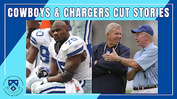 Dallas Cowboys and Chargers Cut Stories & Cursing Out Jerry Jones and Bill Parcells | Never Shut Up