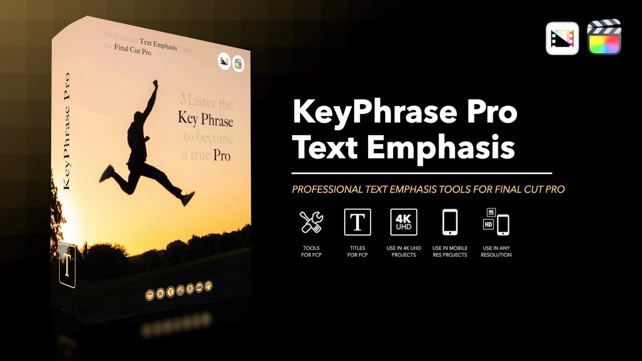 KeyPhrase Pro - Professional Text Emphasis Tools for Final Cut Pro ...