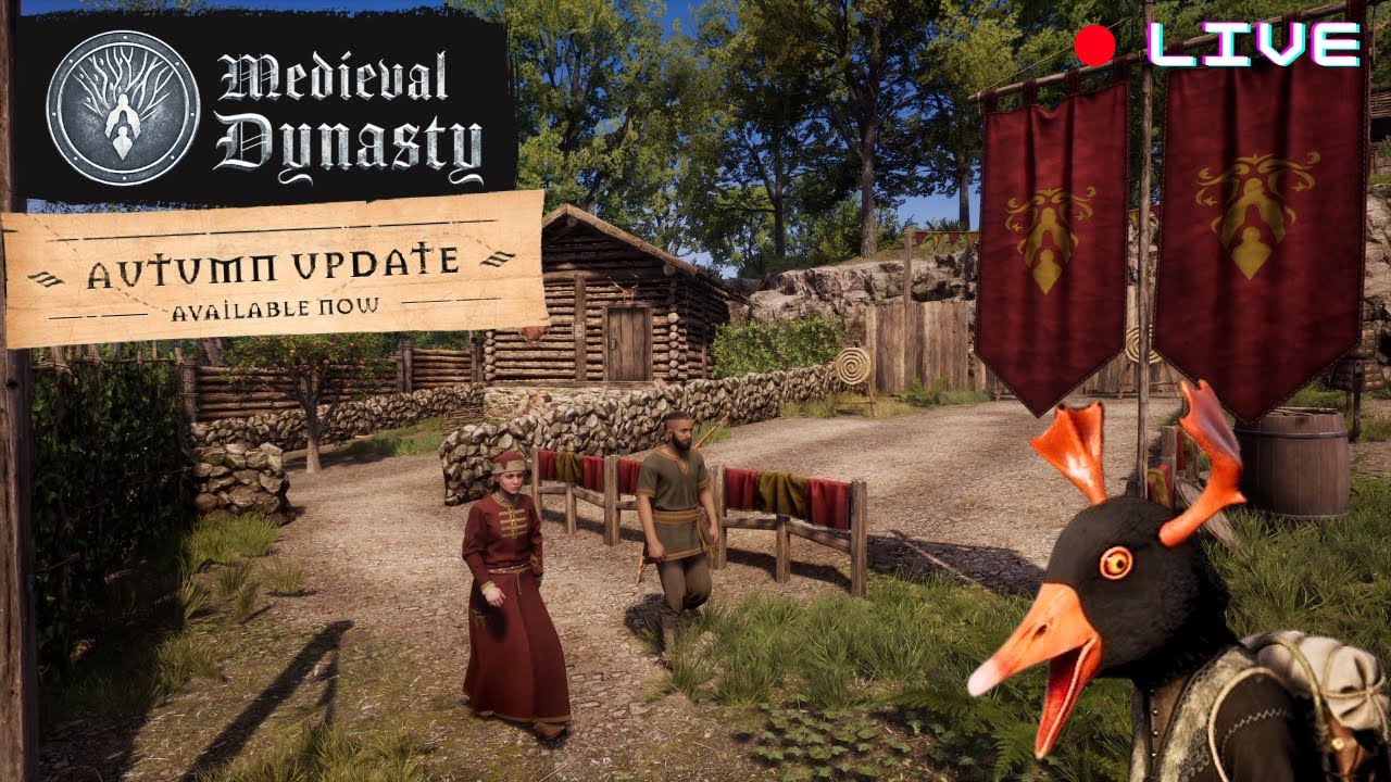 🔴 Medieval Dynasty Autumn Update!! New Armour, Weapons and Items! 🛡️ ...