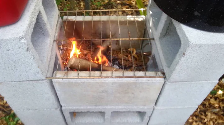 Canning on the rocket stove in the outdoor kitchen