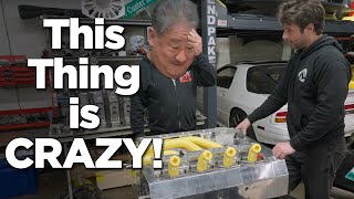 "This is the one of the craziest things I've ever seen!" | We Toured Rob Dahm's Shop!