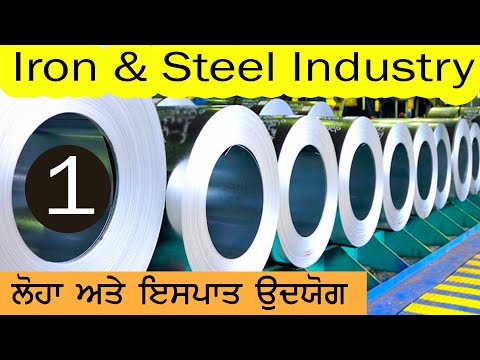 Iron and Steel Industry  PART - 1 |  CBSE  | PSEB Pattern Question for Exams | Full Explanation  |