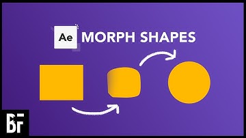 Morph Shapes in After Effects 2021