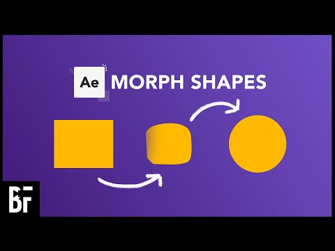 Morph Shapes in After Effects 2021