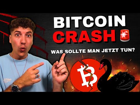 Bitcoin Crash! Wie schlimm wird es noch? [Black Swan]