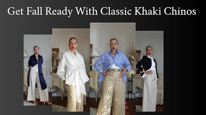 Styling Classic Khakis For The Fall Season