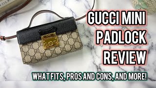 IS SHE WORTH IT👀: Reviewing the Gucci Mini Padlock: Price, Size, What Fits, and more!