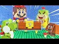 Fight for the block  lego super mario stop motion brickfilm