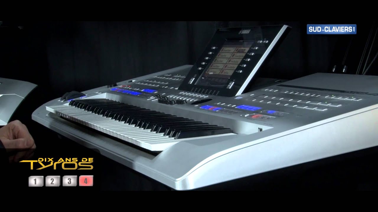 Comparatif Tyros 1, 2, 3, 4