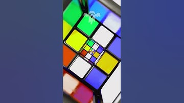 Satisfying Rubik Cube Zoom Perfect #asmr #3dloop #animation #oddlysatisfying #loop #trending #shorts