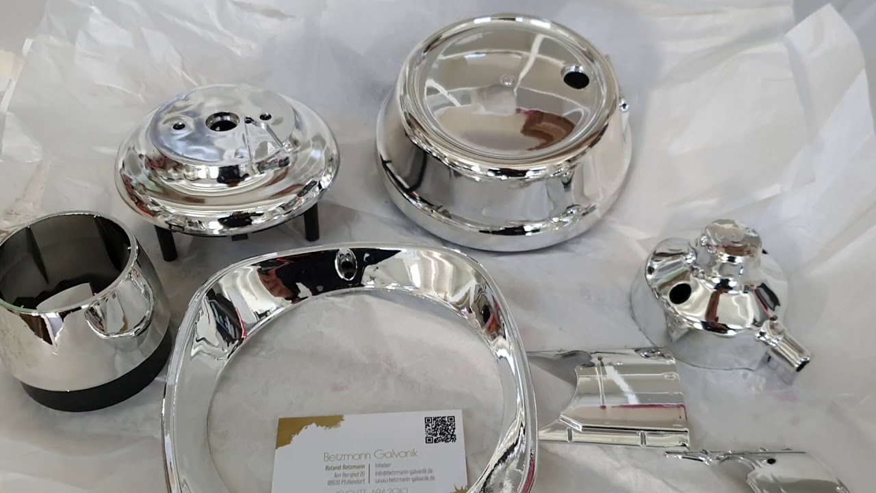Kunststoff verchromen YouTube