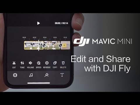 Mavic Mini | How To Edit And Share Videos With DJI Fly