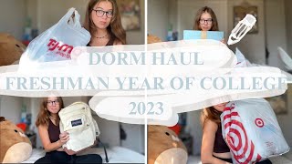 College Dorm Haul 2023! | Freshman Year of College at TXST | Lily Ruth