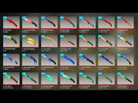 EVERY POSSIBLE CS2 GOLD TRADE UP (WORLD RECORD)