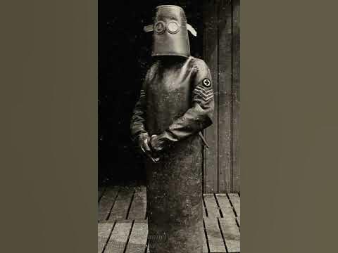 Защитный костюм от радиации, 1918 г. - YouTube