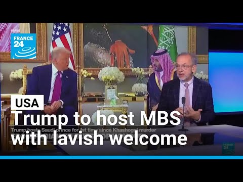 Trump set to give MBS lavish welcome during first US visit since Khashoggi killing • FRANCE 24
