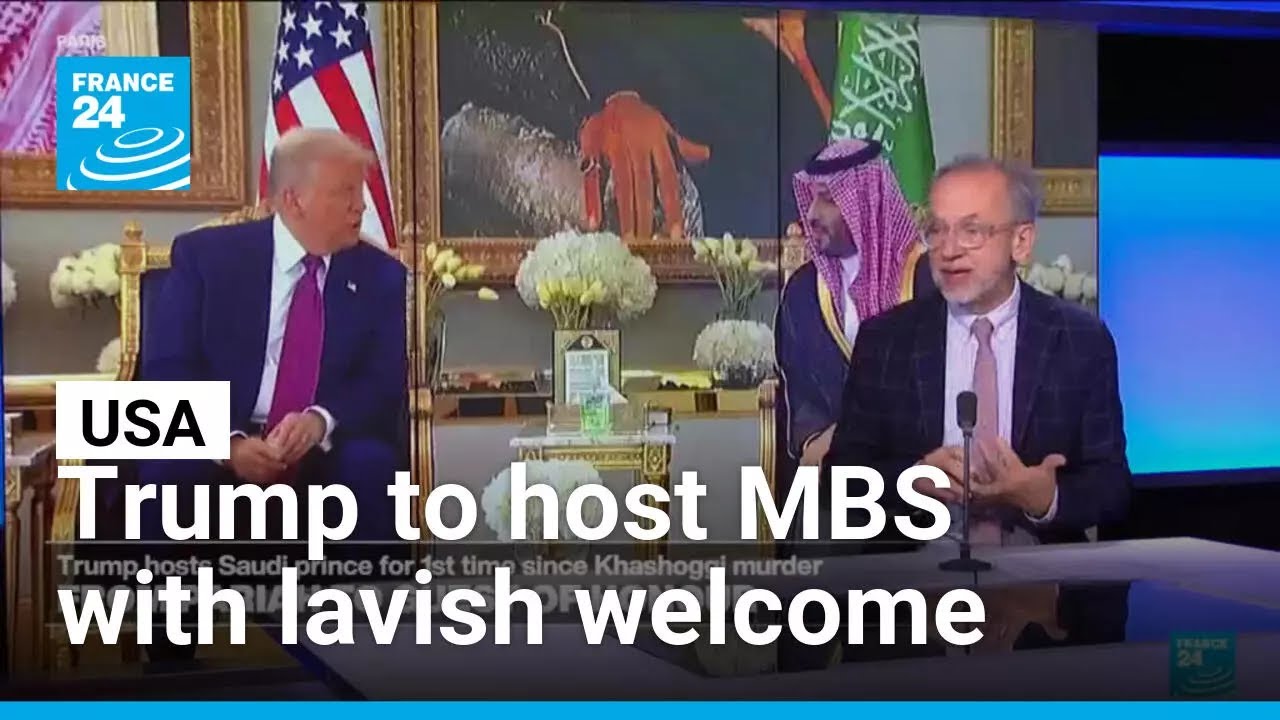 Trump set to give MBS lavish welcome during first US visit since Khashoggi killing • FRANCE 24