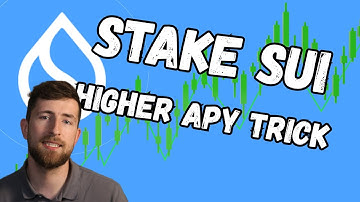 HOW to STAKE SUI + SECRET TIP to increase APY! Real passive income