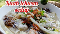 Resep cara membuat kuah tekwan sedap | tekwan palembang - Durasi: 3.30. 