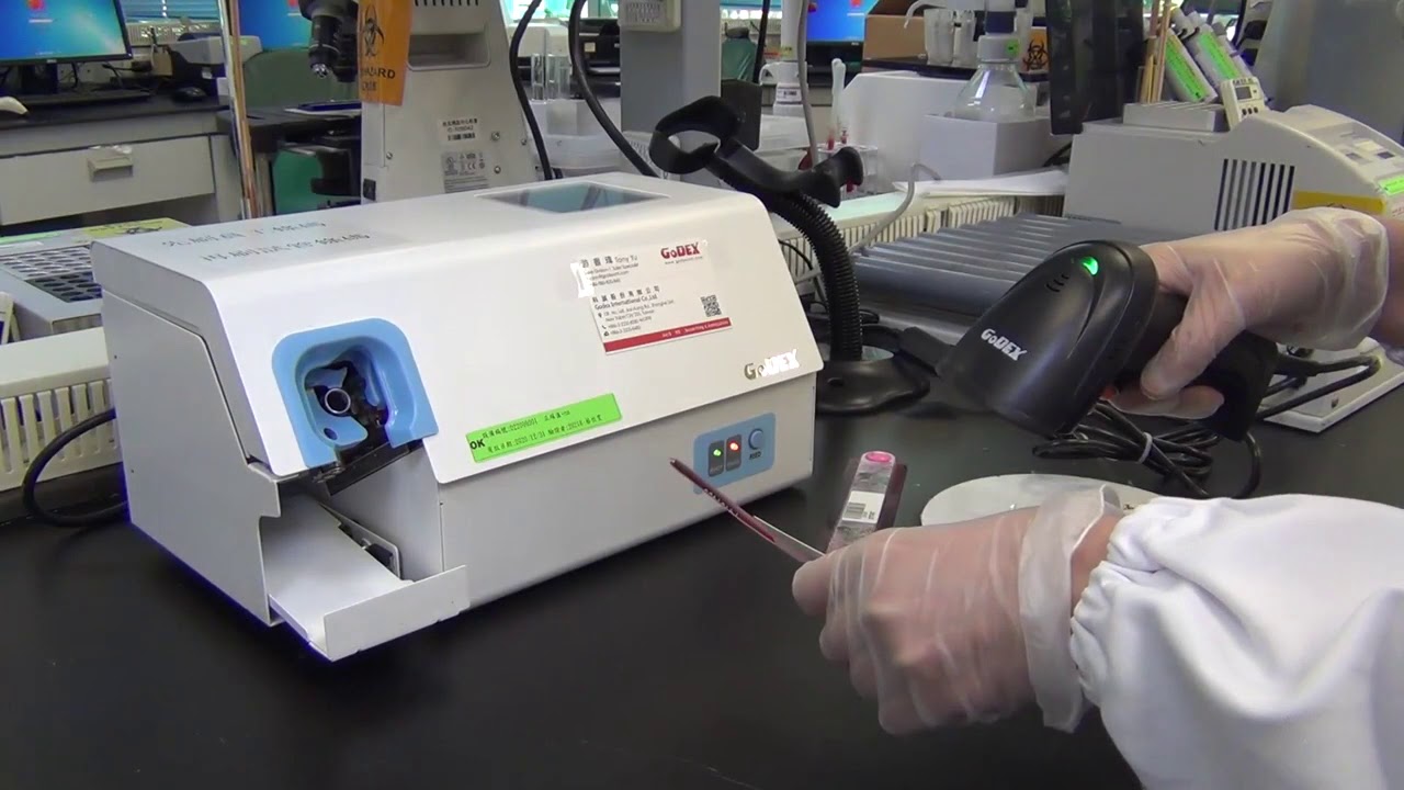 GTL 100 Automated Tube Labeling - YouTube