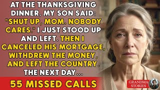 Download lagu My Son Said, “Shut Up, Mom.” — So I Canceled His Mortgage. Then 55 Missed Calls | Grandma Stories