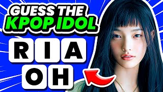 GUESS THE KPOP IDOL BY SCRAMBLED LETTERS ✅ Name The Kpop Idol - KPOP QUIZ 2024 screenshot 1