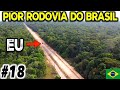 BR 319 - NÃO consegui CONTINUAR tive que DORMIR na REDE no MEIO da FLORESTA - AMAZONAS de MOTO #18