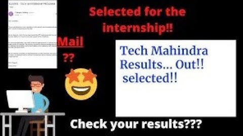 Tech Mahindra 2nd round results released 2021||Elevate internship paid or unpaid||placements prep