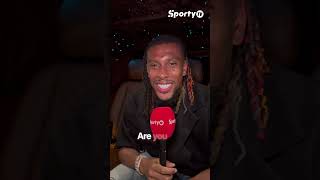 Baller-Rapper 🥶•Caught up with Alex Iwobi at his EP release party “More to Life” #iwobi #nigeria