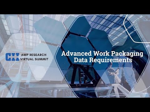 Advanced Work Packaging Data Requirements