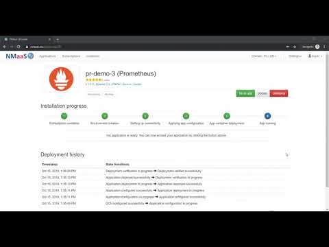 NMaaS Prometheus Deployment