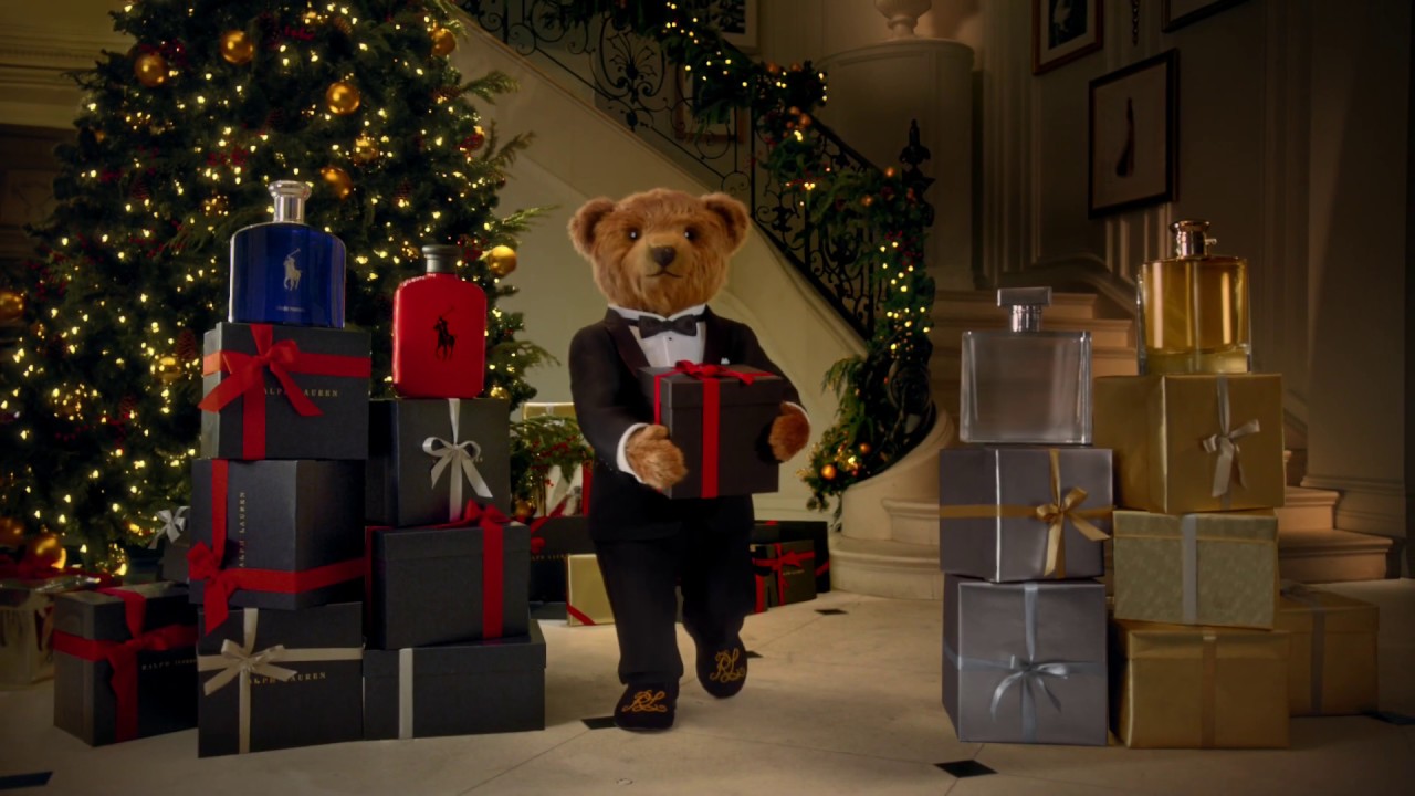 christmas polo bear