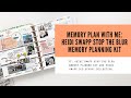 memory planning process | heidi swapp stop the blur memory planning kit and old school collection