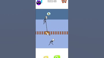 Their Puzzle Stickman level 72 Funny gameplay walkthrough | All levels | android, iOS mobile #shorts