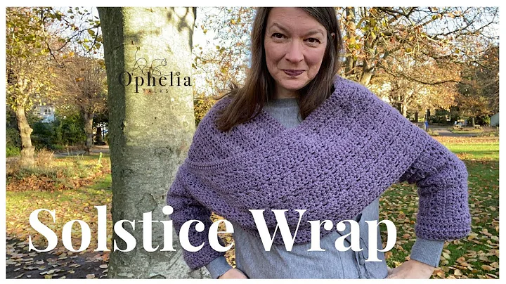 CROCHET SLEEVE SCARF TUTORIAL // Solstice Wrap // ...