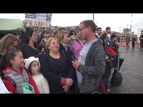 El alegre arribo del Capitán Miranda