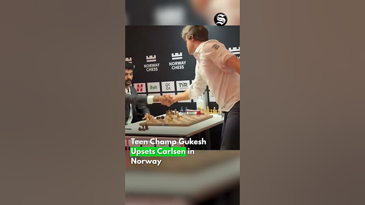 Gukesh Stuns Carlsen | Teen Chess Prodigy Defeats World No.1 in Classical Match! #shorts