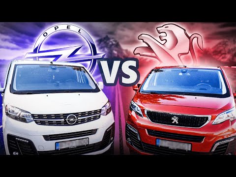 Opel Zafira VS Peugeot Traveller | Детальный обзор.