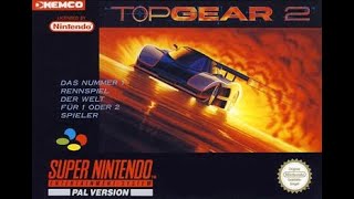 Top Gear 2 1992 Juego  Kemco Super Nintendo