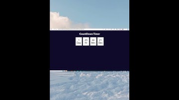 #shorts Countdown Timer with Javascript #shorts