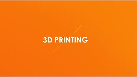 Visual Communications | 3D Printing
