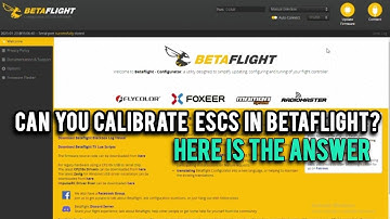 Betaflight ESC Calibration Made Easy (For Beginners!)