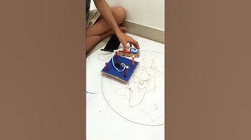 🫨Robot that draws patterns | DIY Scribble Robot 👨🏻‍🎨 #scribblebot #artbot #diyprojects