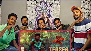 Pushpa 2 The Rule Teaser Reaction| Allu Arjun | Sukumar | Rashmika Mandanna | House of Reaction