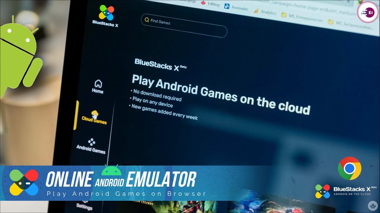 Online Android Emulator (BlueStacks x) Play Android Games on Browser. 