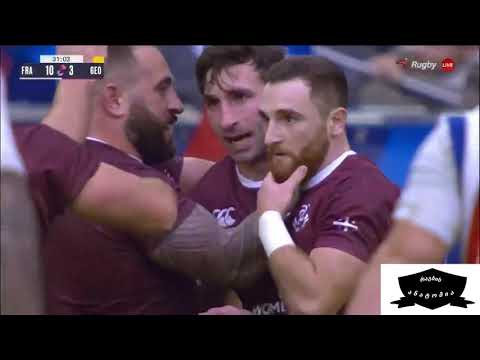 Rugby analysis: Sandro Todua vs France