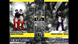 [MUGEN KOF] Saber King - Iori-Hybrid vs Nightmare Iori